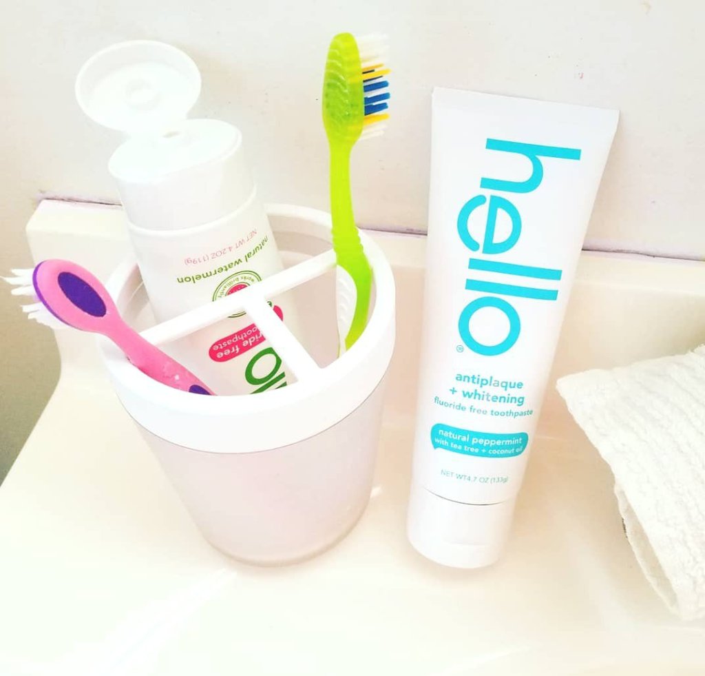 Hello Toothpaste -4 powerful products I use to start my day